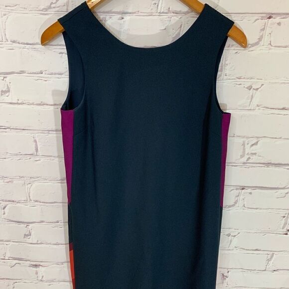 Banana Republic size 2 blue dress with stripes - Picture 1 of 6